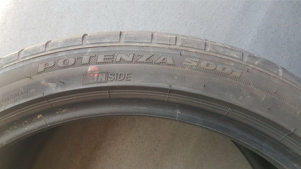 Літні шини 2 шт. 225/40 R18 Bridgestone Potenza S001