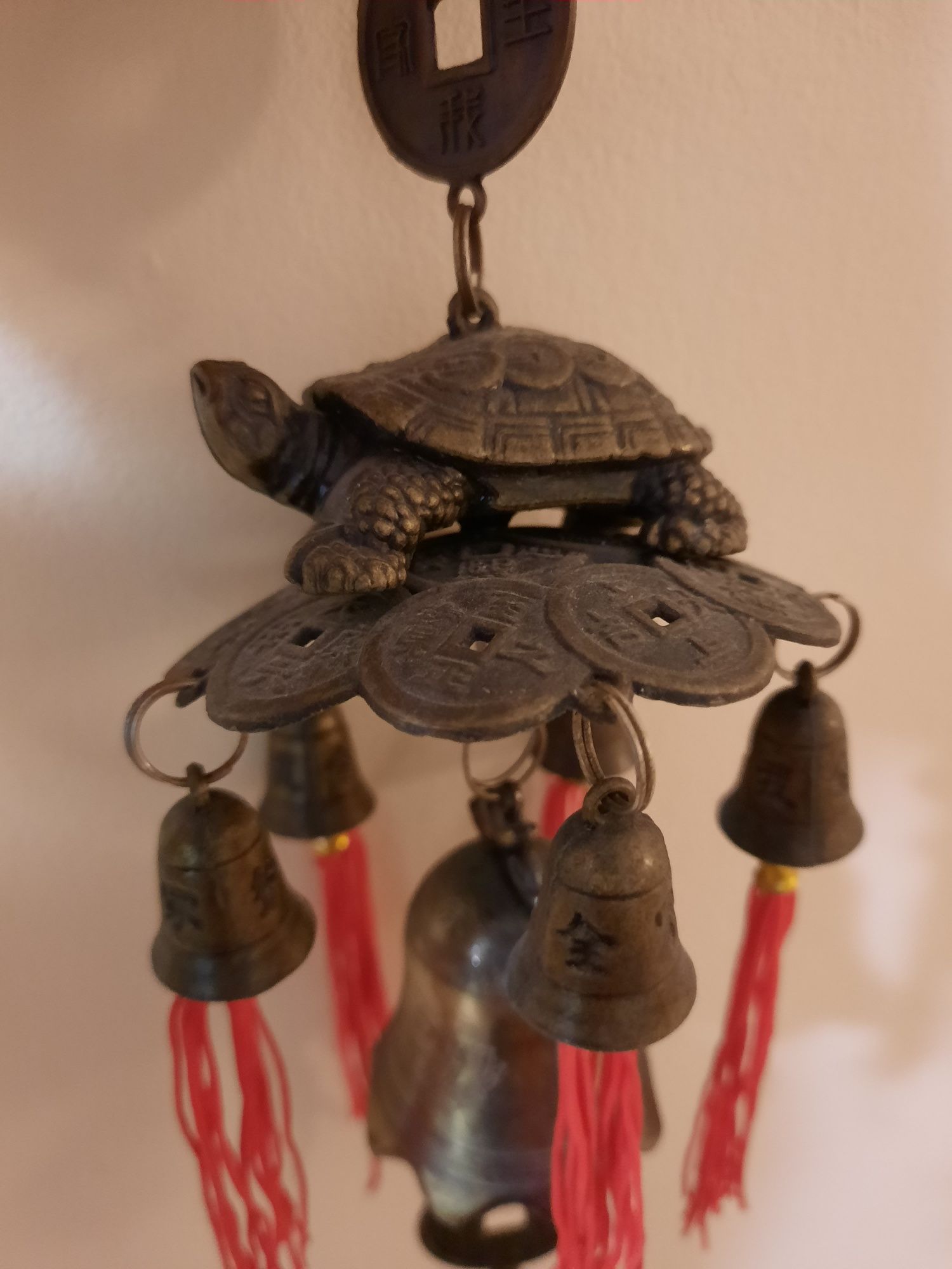 Dzwonki chińskie z żółwiem