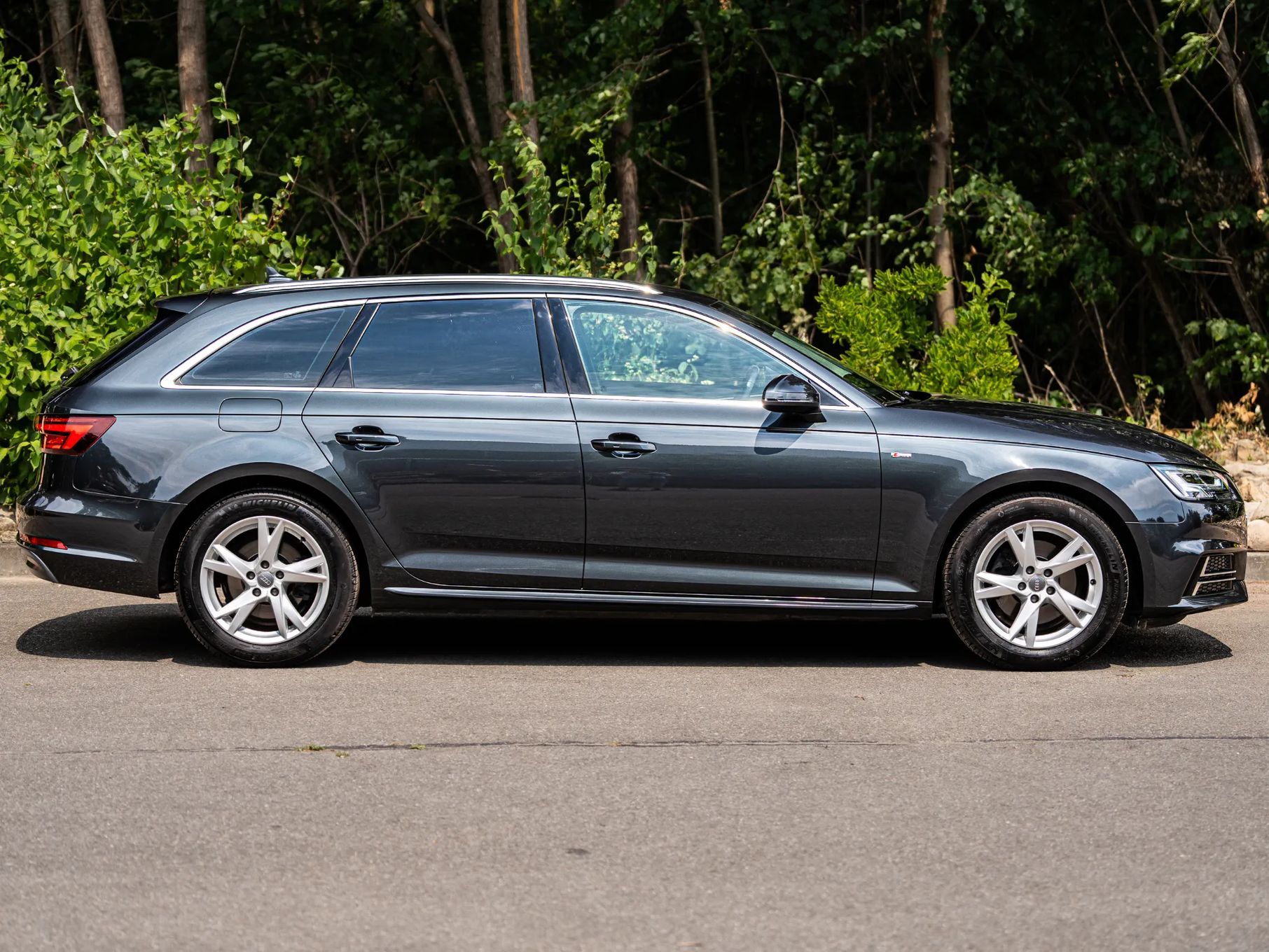 Audi A4 S-LINE*FULL-LED*2.0 TDI CR*Navi3G+Kubełki*Manhattan Grey*Stan PERFEKT!