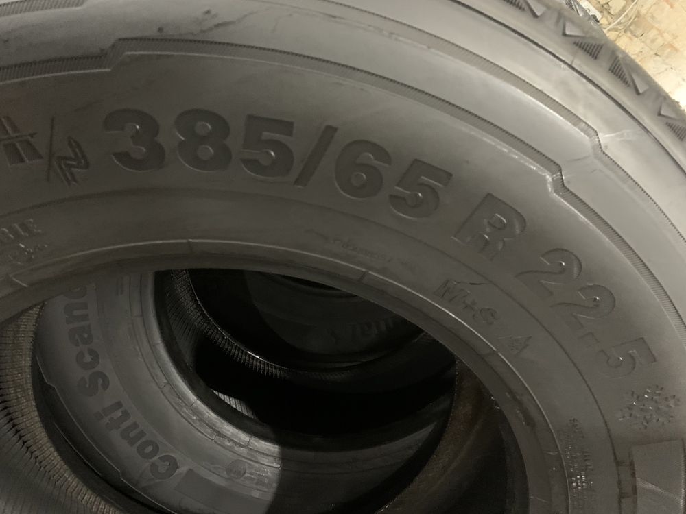шина вантажна б/в 385/65R22,5 Continental HT3 Scan (4шт)