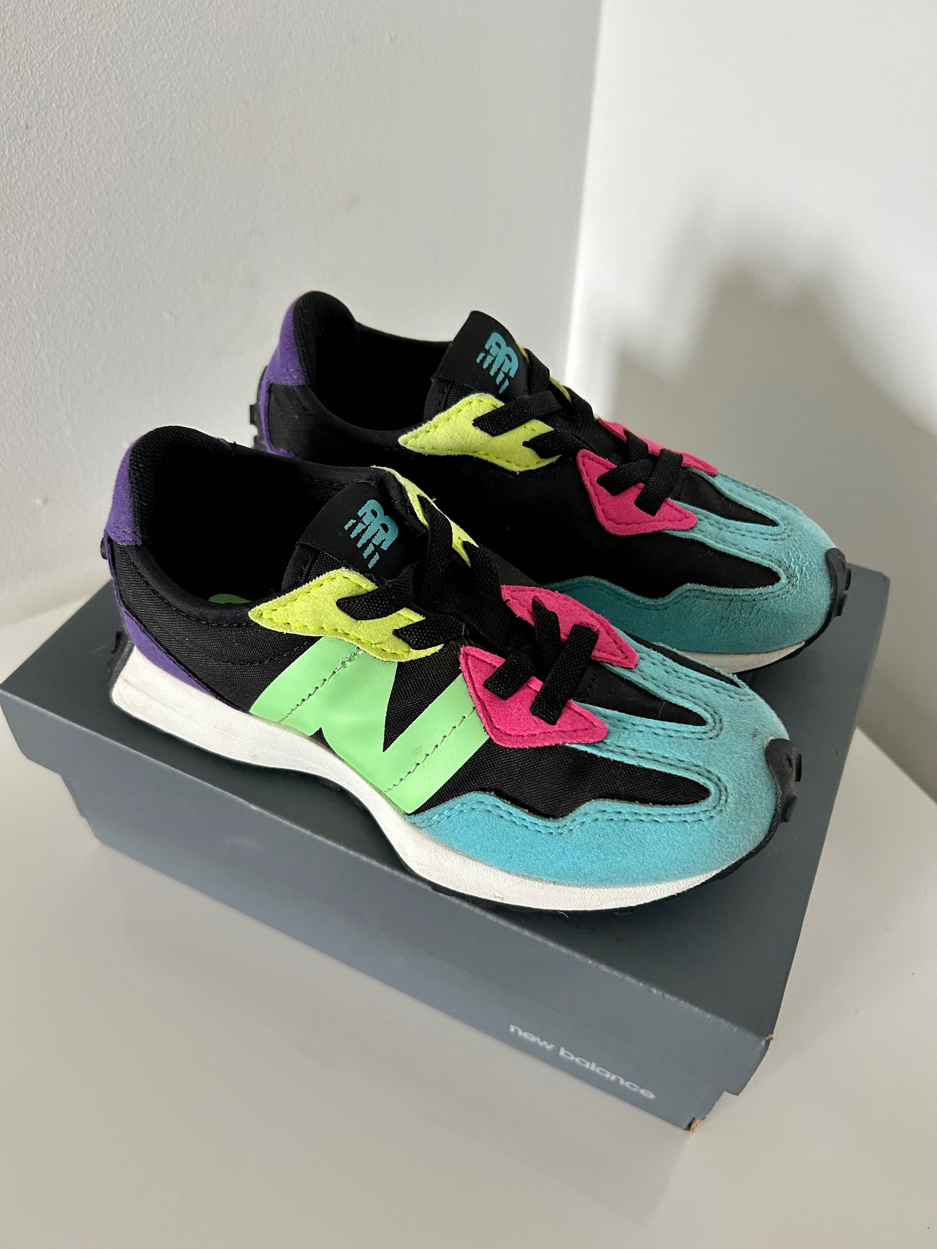 New balance dziecięce sneakersy kolorowe 29 wsuwane