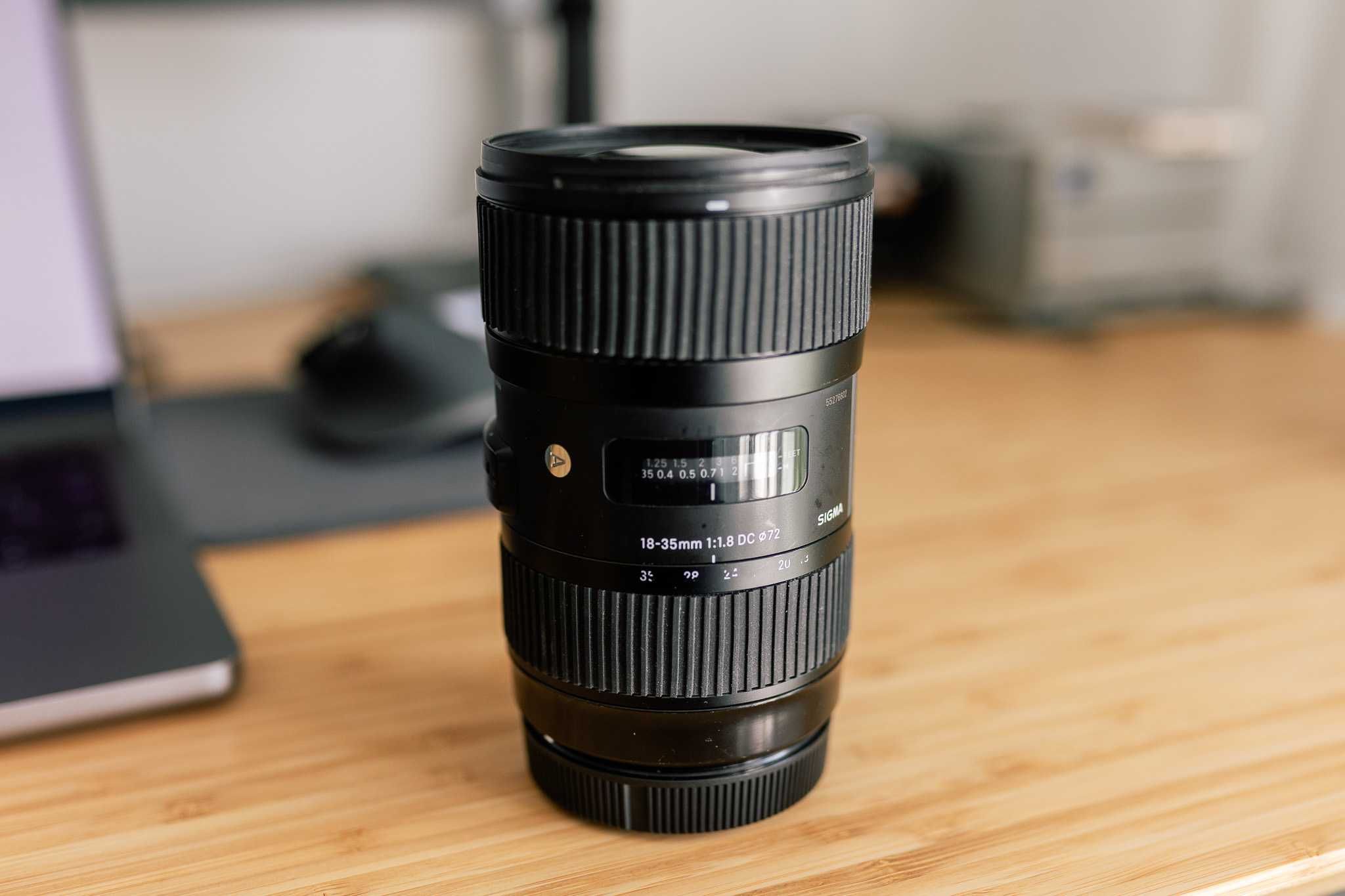 Sigma 18-35 F/1.8 Canon