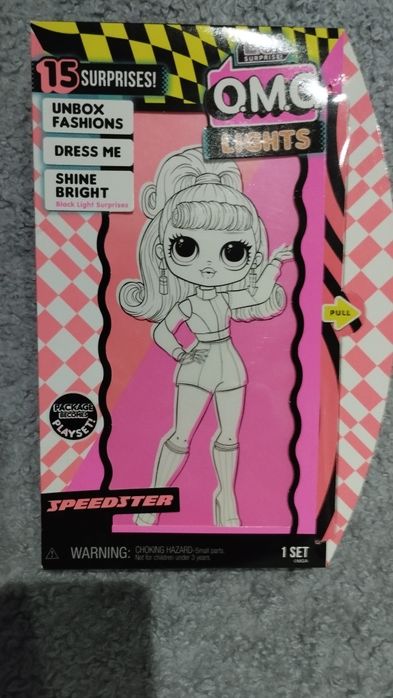 Lalka lol surprise nowa oryginalna speedster