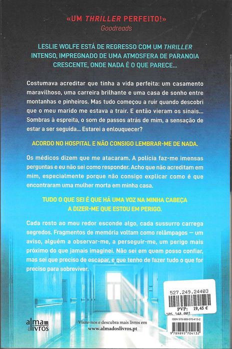 O Hospital de Leslie Wolfe