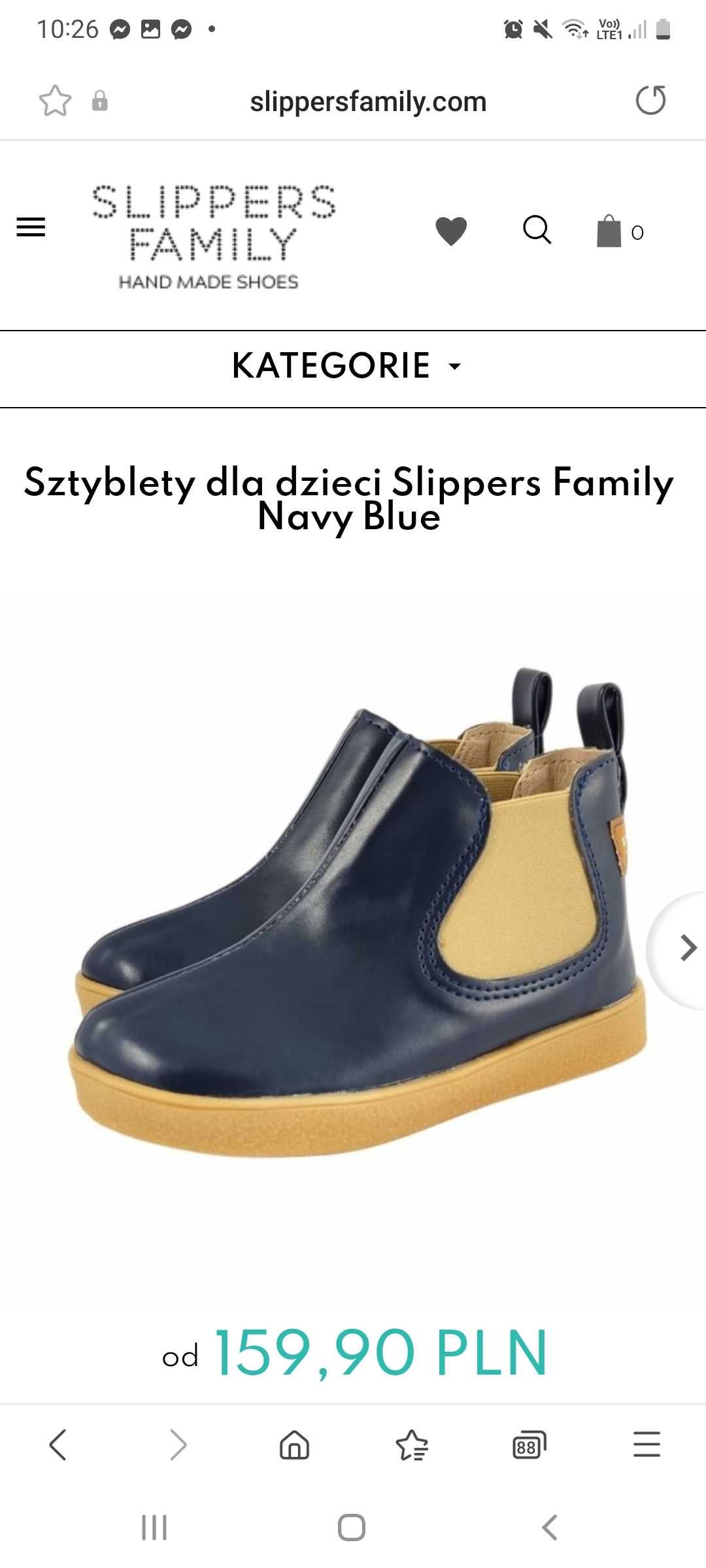 Buty dziecięce sztyblety Slippers Family r. 27 PARAGON