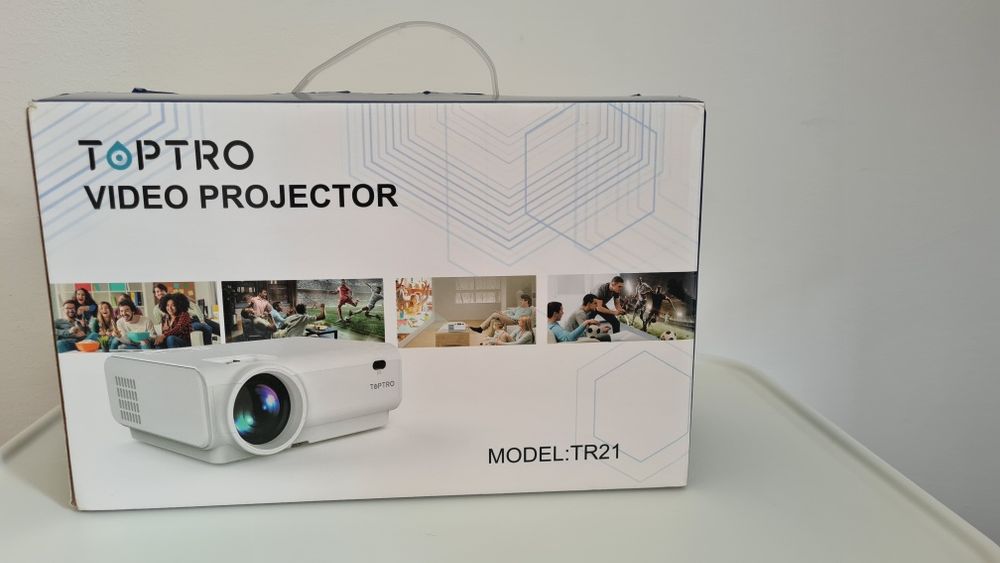 Mini Projetor Portátil TOPTRO