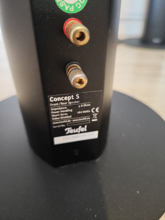 Zestaw kina domowego Teufel 5.1 + pilot