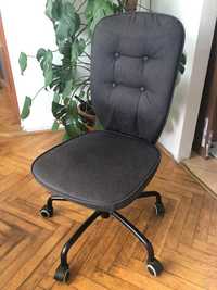 IKEA LILLHÖJDEN Krzesło obrotowe czarne