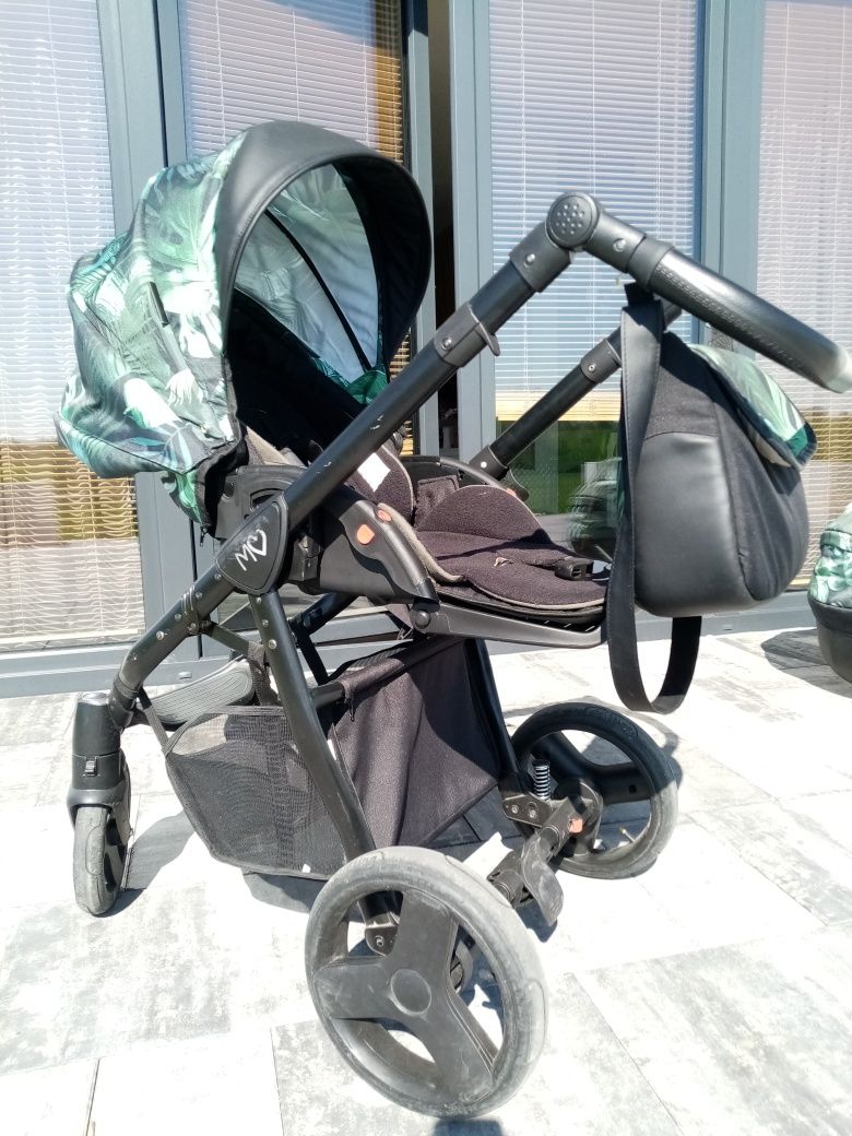 Wózek Babyactive Mommy 2w1 Jungle + Adaptery Maxi Cosi