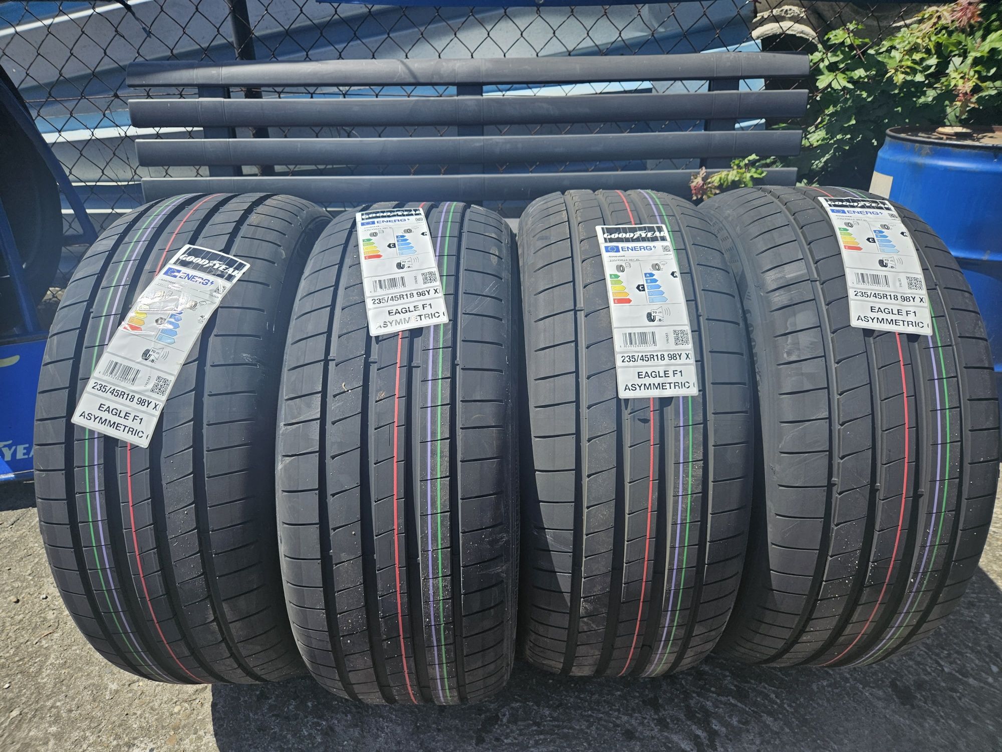 Opony letnie 235/45/18 goodyear asymetric 6