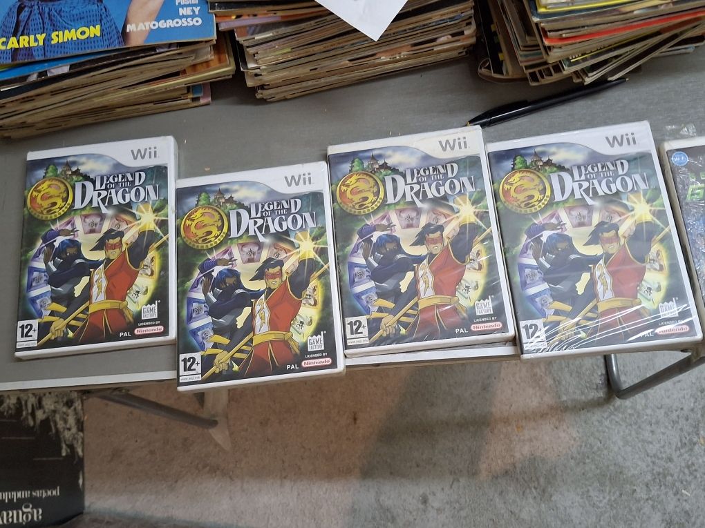 5 jogos novos nintendo wii  10 cada