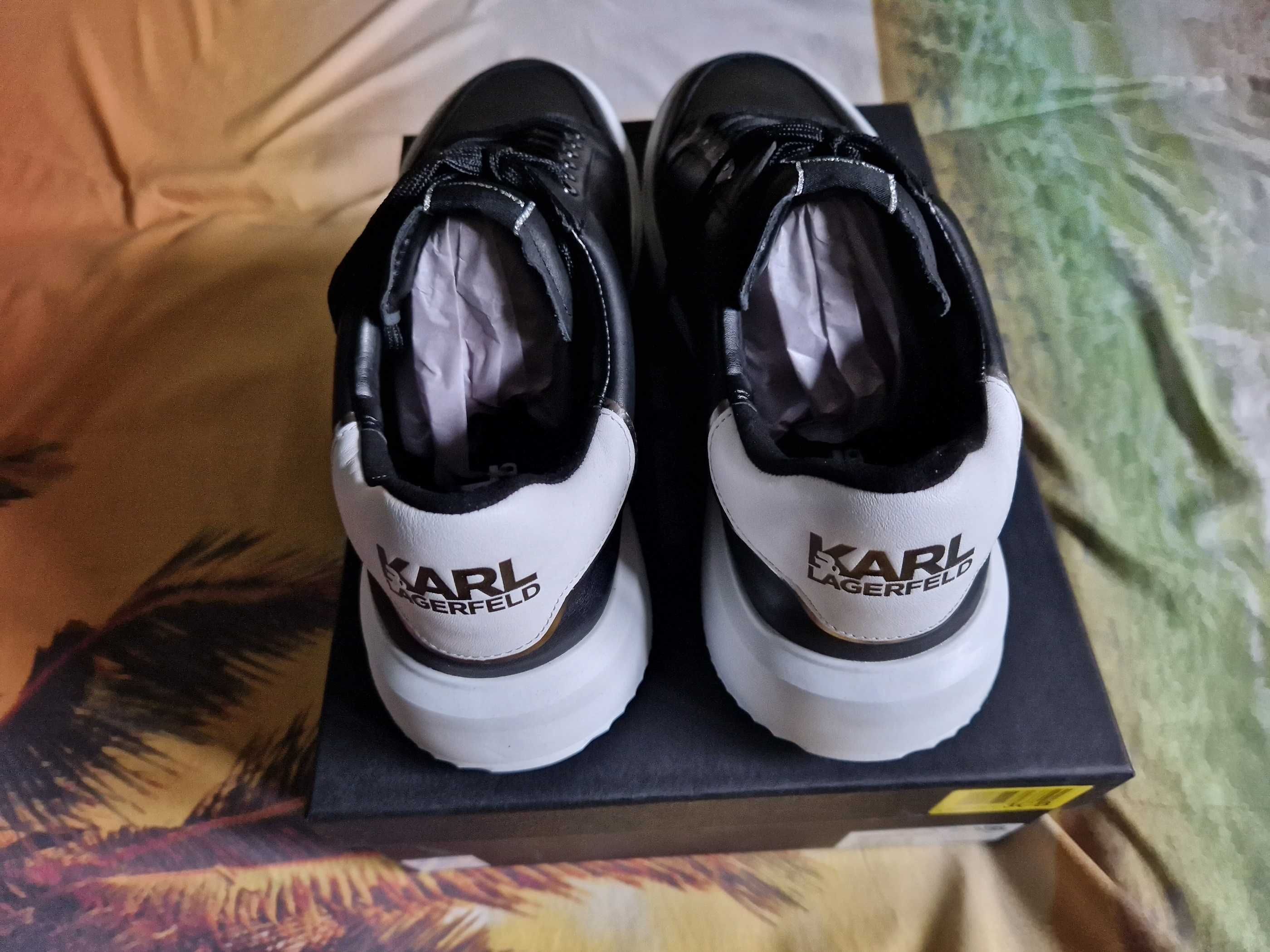 KARL LAGERFELD KAPRI RUN Ikonic Sneakersy Buty Męskie 44 Oryginalne