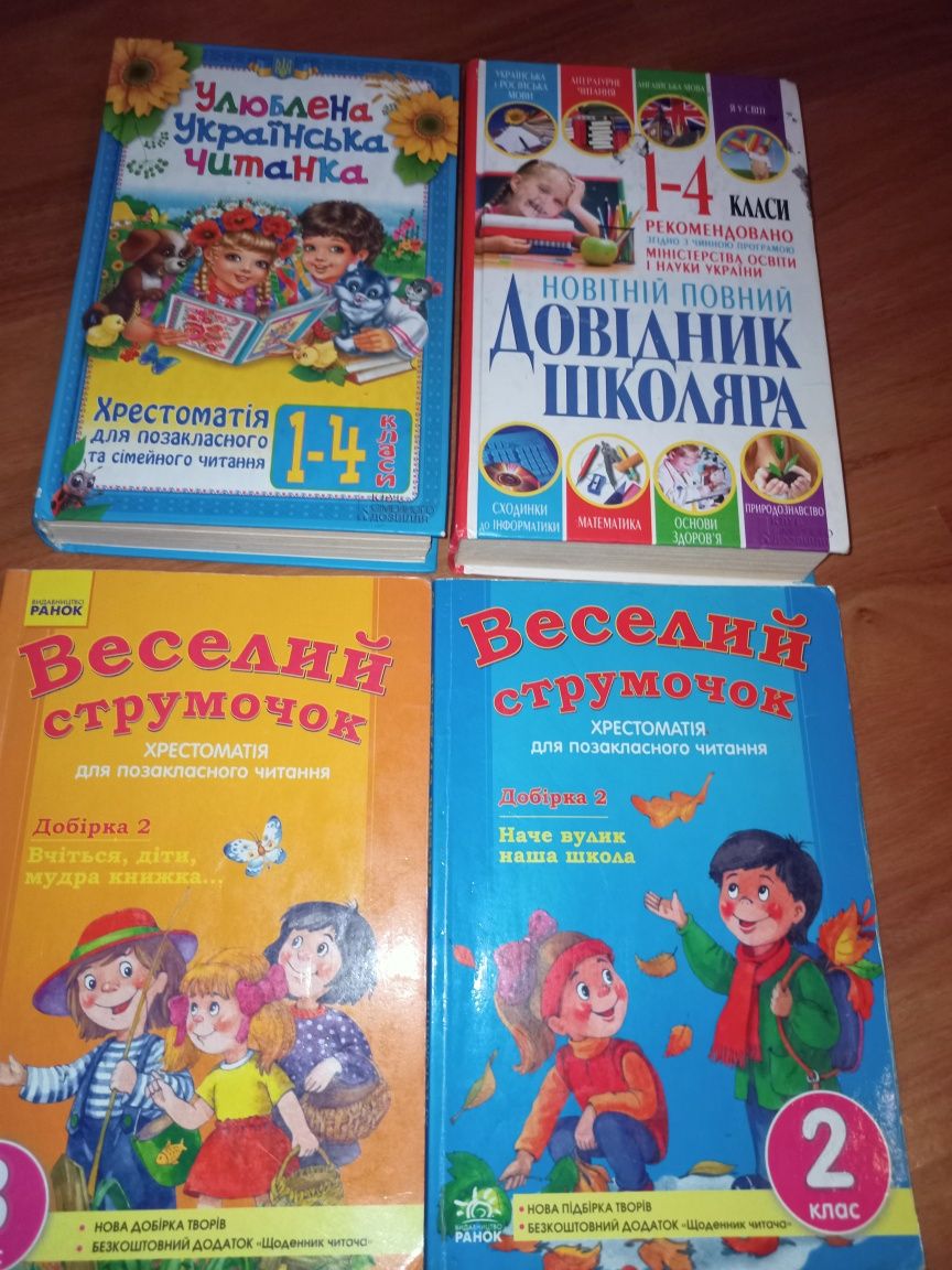 Книги по школьной программе.