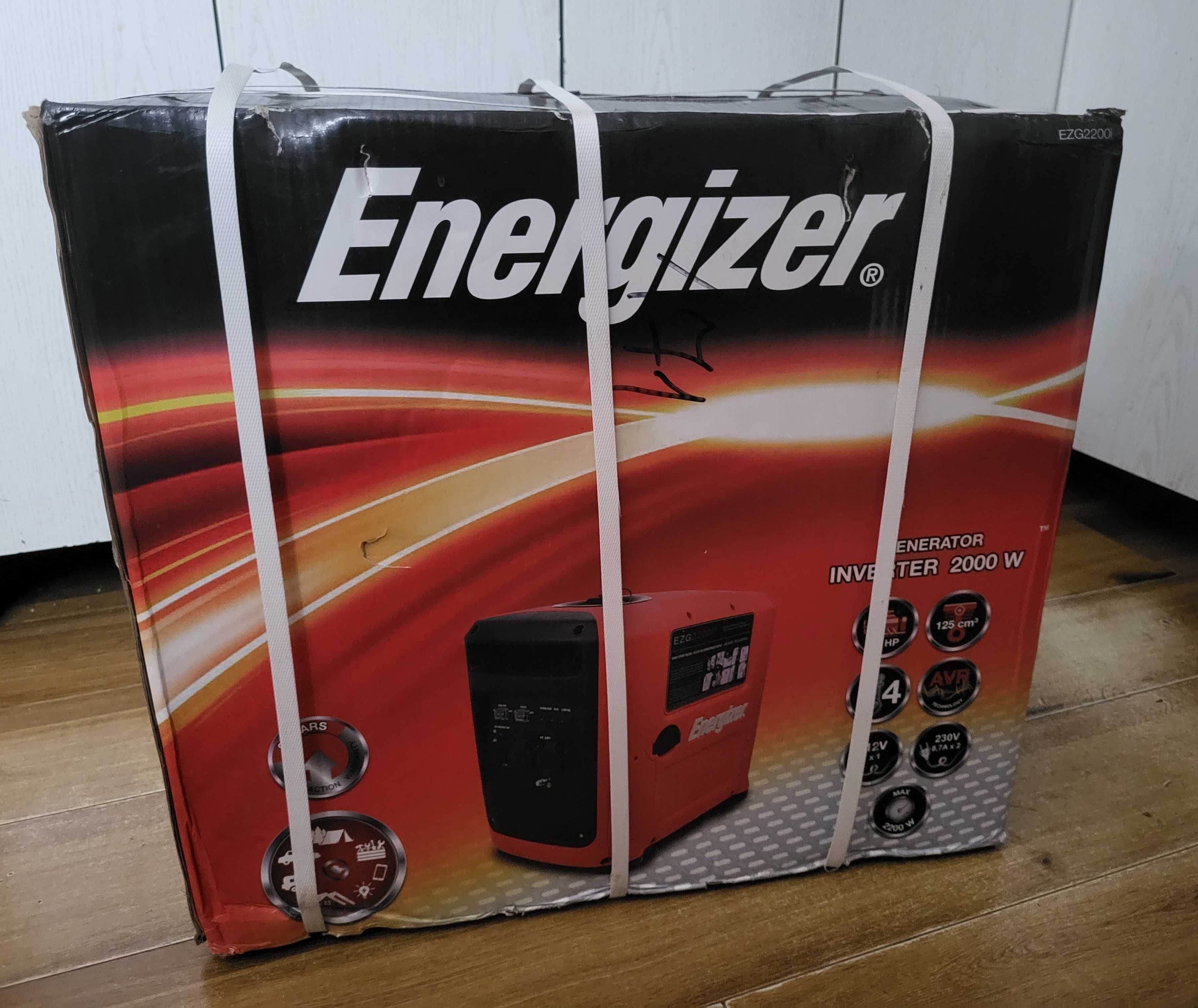 Генератор ИНВЕРТОРНЫЙ  Energizer  EZG2200IUK Новый . 2.2 Квт,