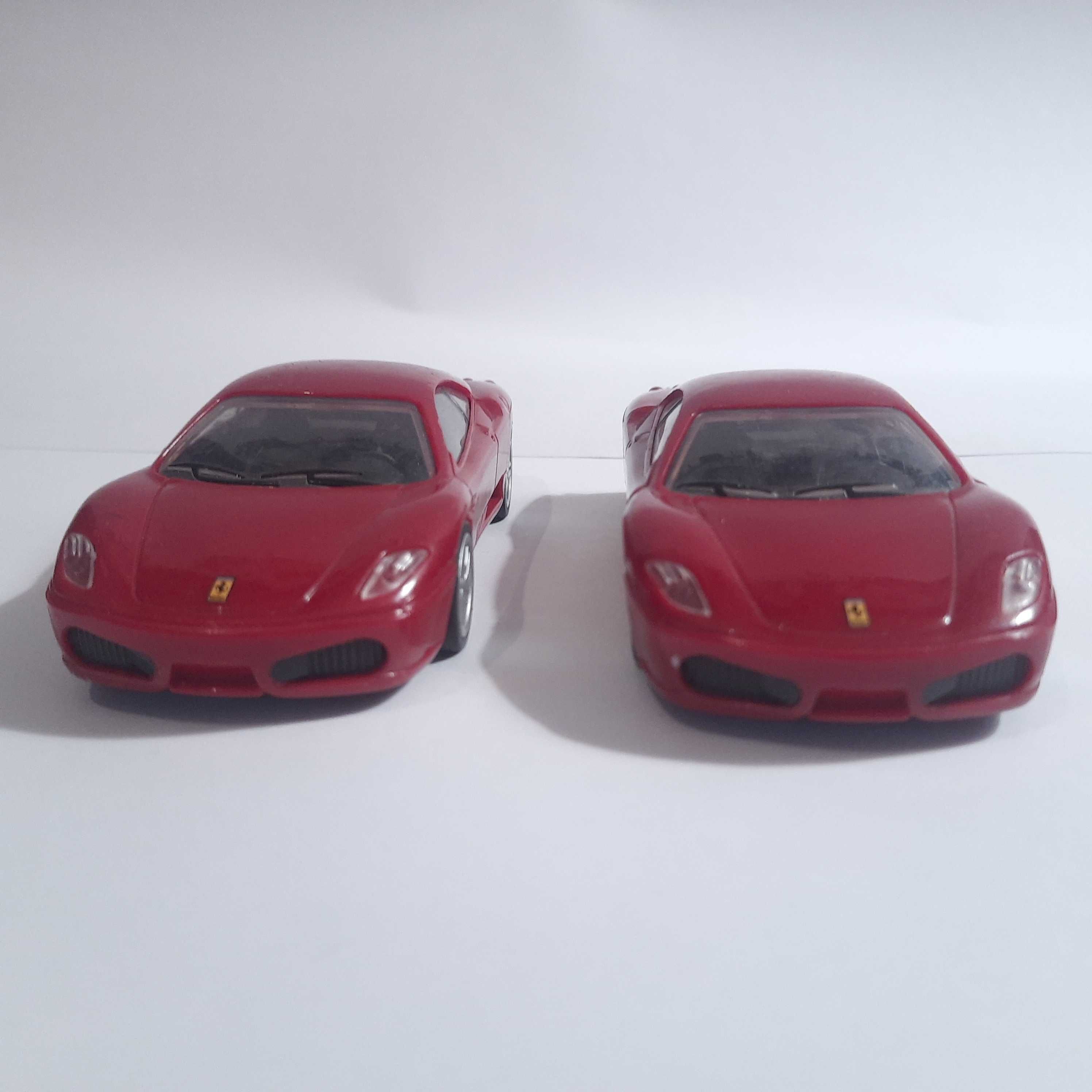 2x Hot Wheels Shell V-Power Ferrari F430 1:38