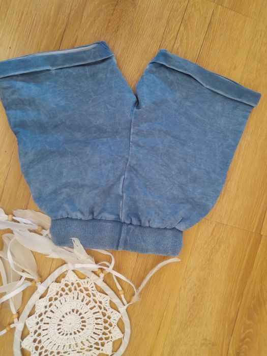 Spodenki szorty 7 8 lat 122 128 dekatyzowane na gumce