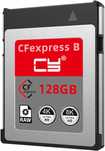 CFexpress Cartão de memória tipo B de 128 GB, adaptador CFE CFB