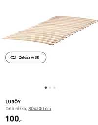 Dno łóżka 80x200 LÜROY IKEA fabrycznie nowe zapakowane