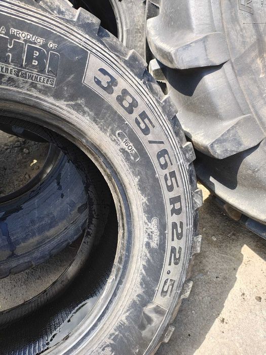 Opony rolnicze 385/65R22.5 Bandenmarkt Y1 przyczepa tandem beczka