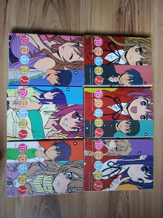 Toradora 1-6 manga