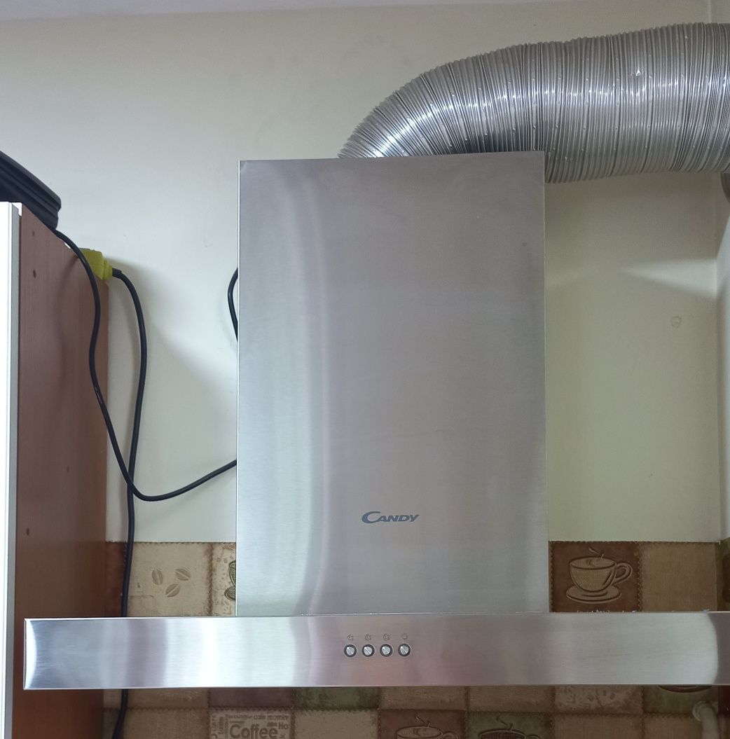 Okap kominowy Candy 60 cm inox jak nowy