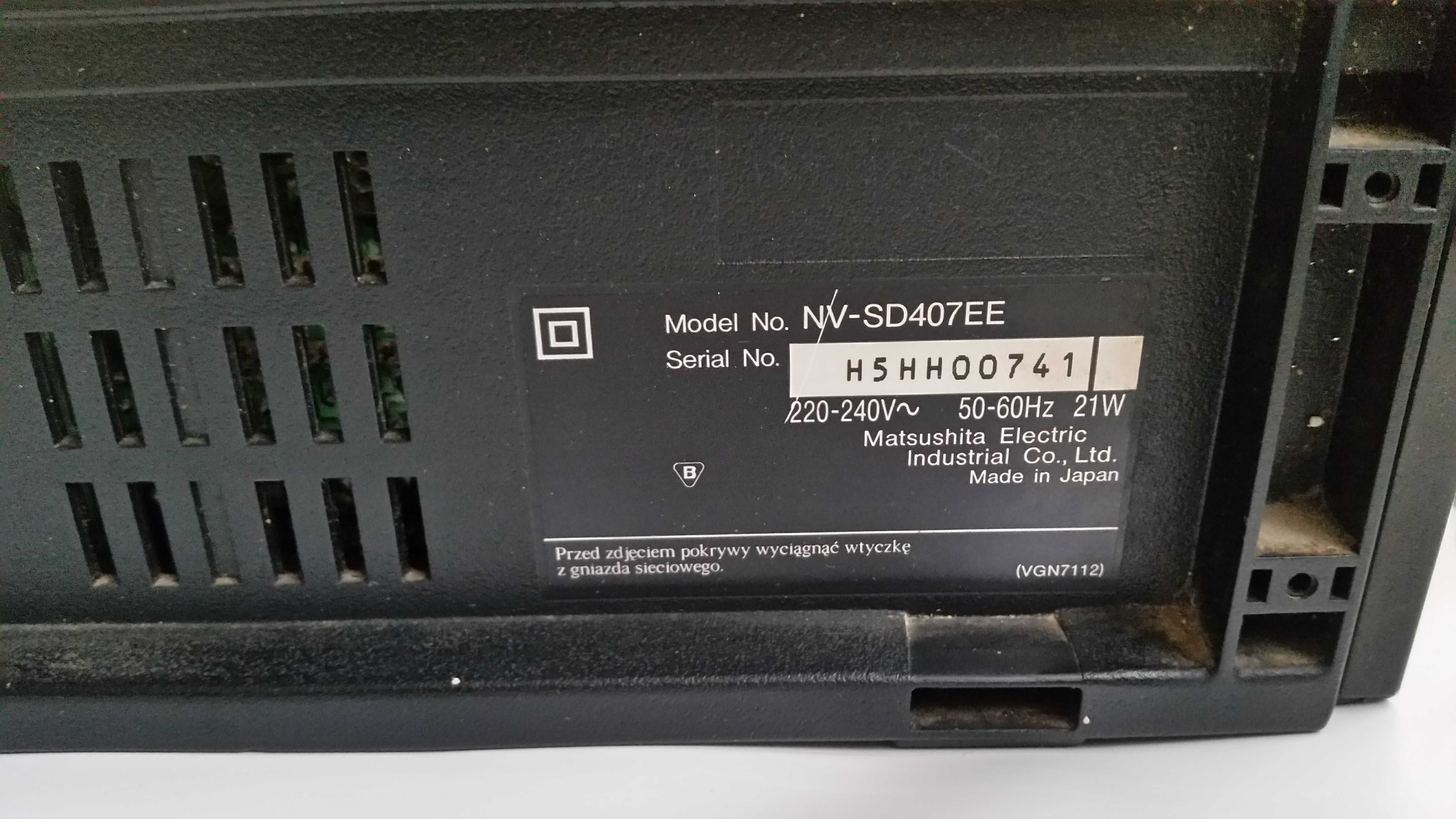 Magnetowid Panasonic NV-SD407EE