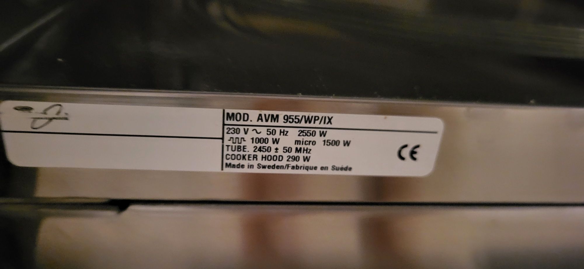 Kuchenka mikrofalowa Whirlpool AVM 955 IX do zabudowy