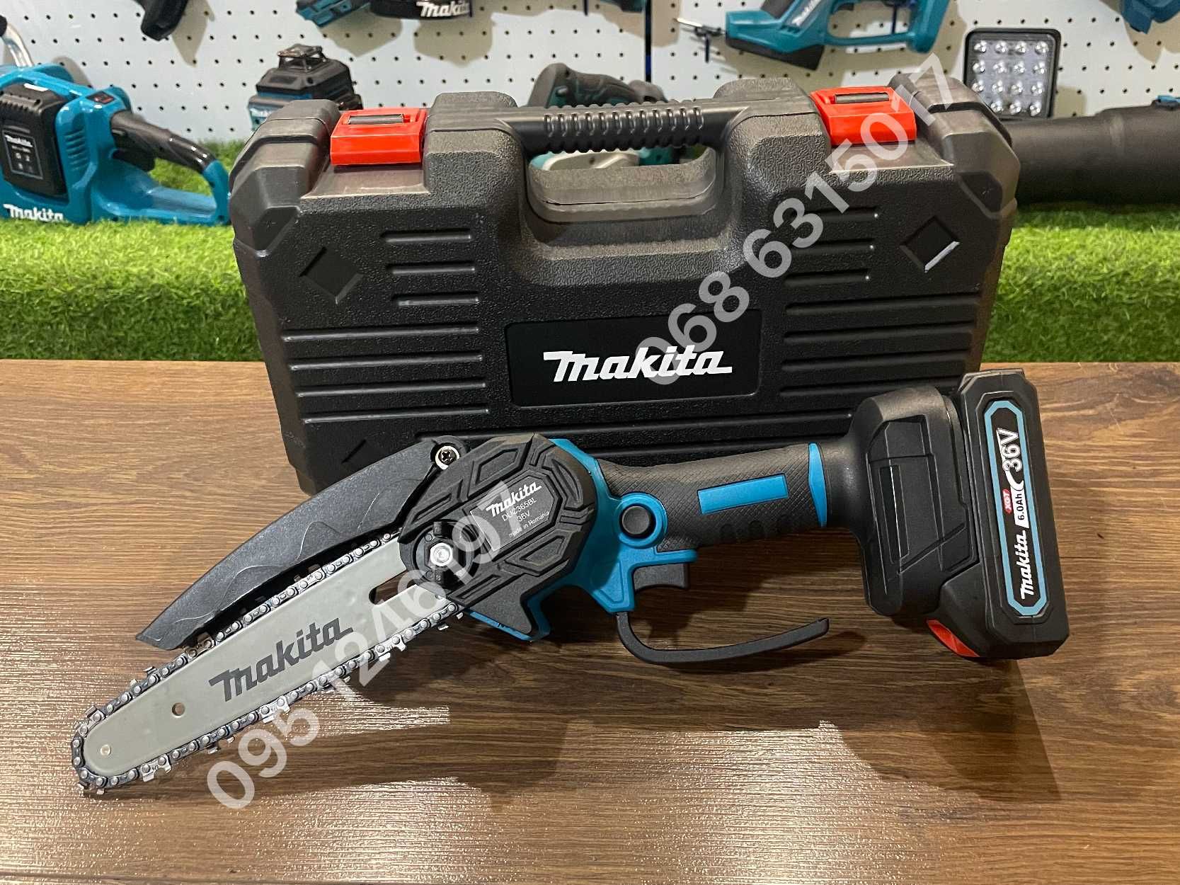 сучкорез Мини пилка Makita DUC365BL аккумуляторный для сада веткорез
