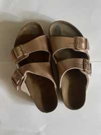 Sandaly, klapki Birkenstock rose gold 33