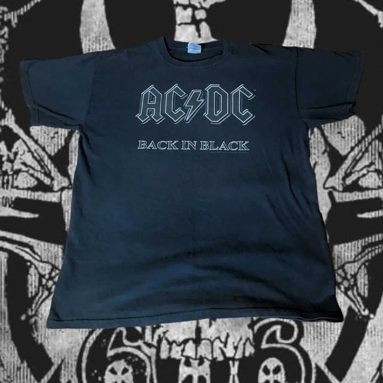 Футболка AC/DC Back in black