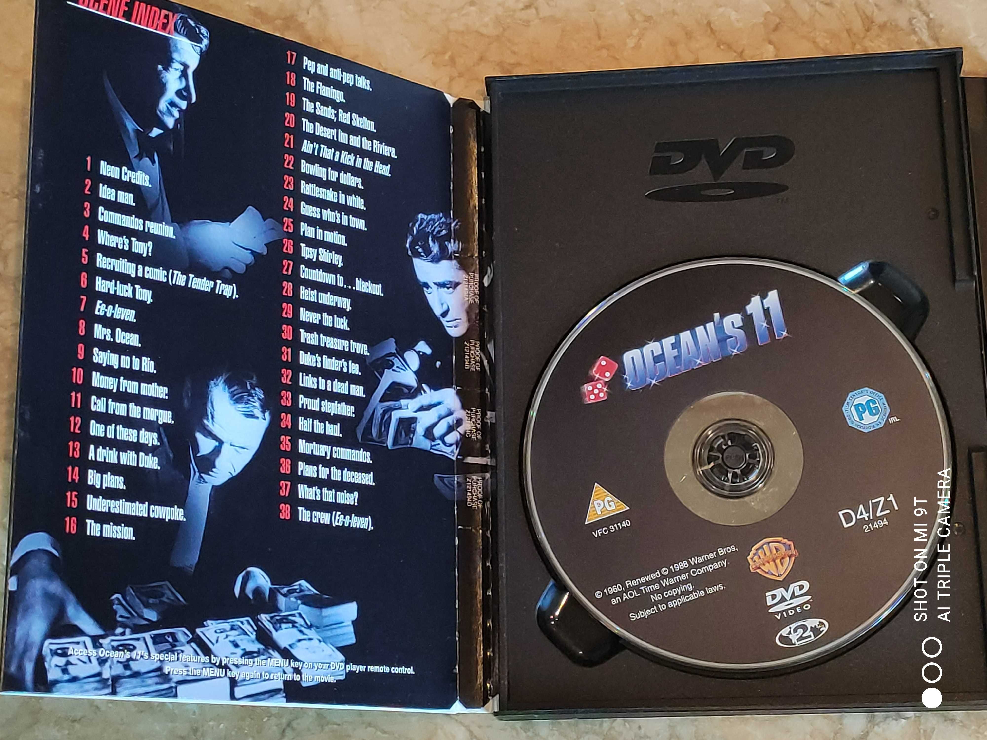 Film Ocean's 11 płyta DVD 1960