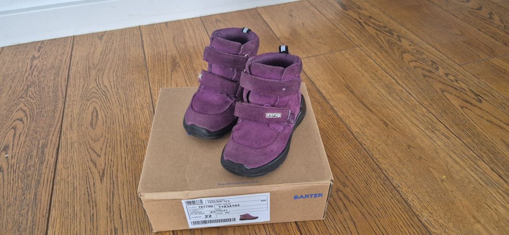 Buty zimowe dziewczęce Bartek rozmiar 22