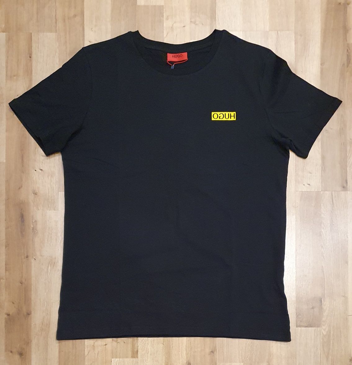 Koszulka t-shirt męski HUGO BOSS rozmiar L kolor czarny