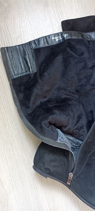 Ботфорти замшеві 37р