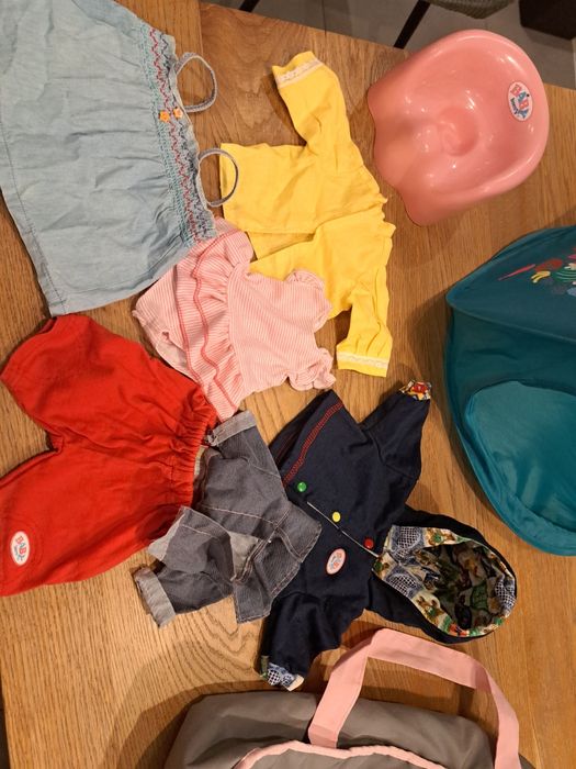 Baby born namiot nosidełko ubranka nocnik