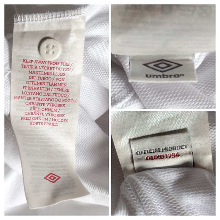 Stój Umbro reprezentacji L 152 Anglii Wayne Rooney 10 komplet