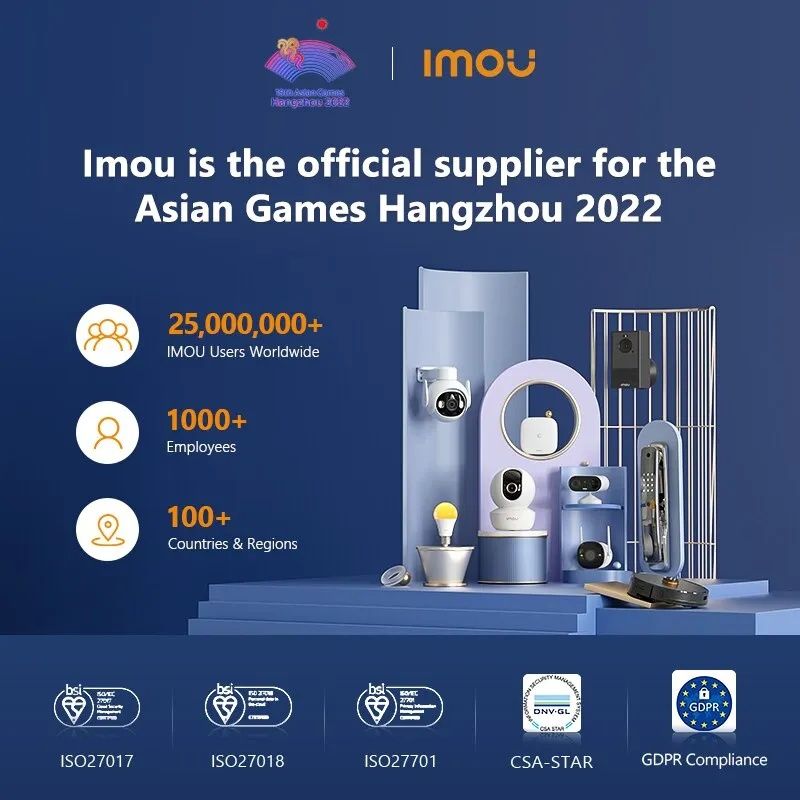 Imou Cue 2E, IPC-C22EP, WiFi видеокамера