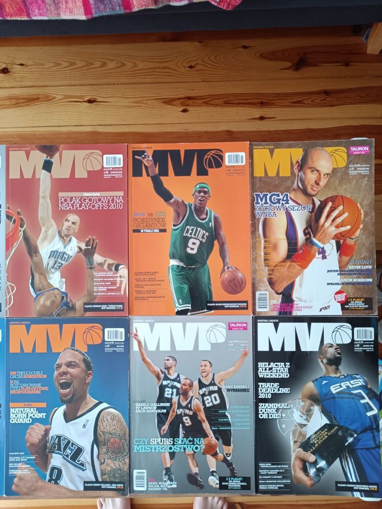 Magazyn MVP NBA stan bardzo dobry