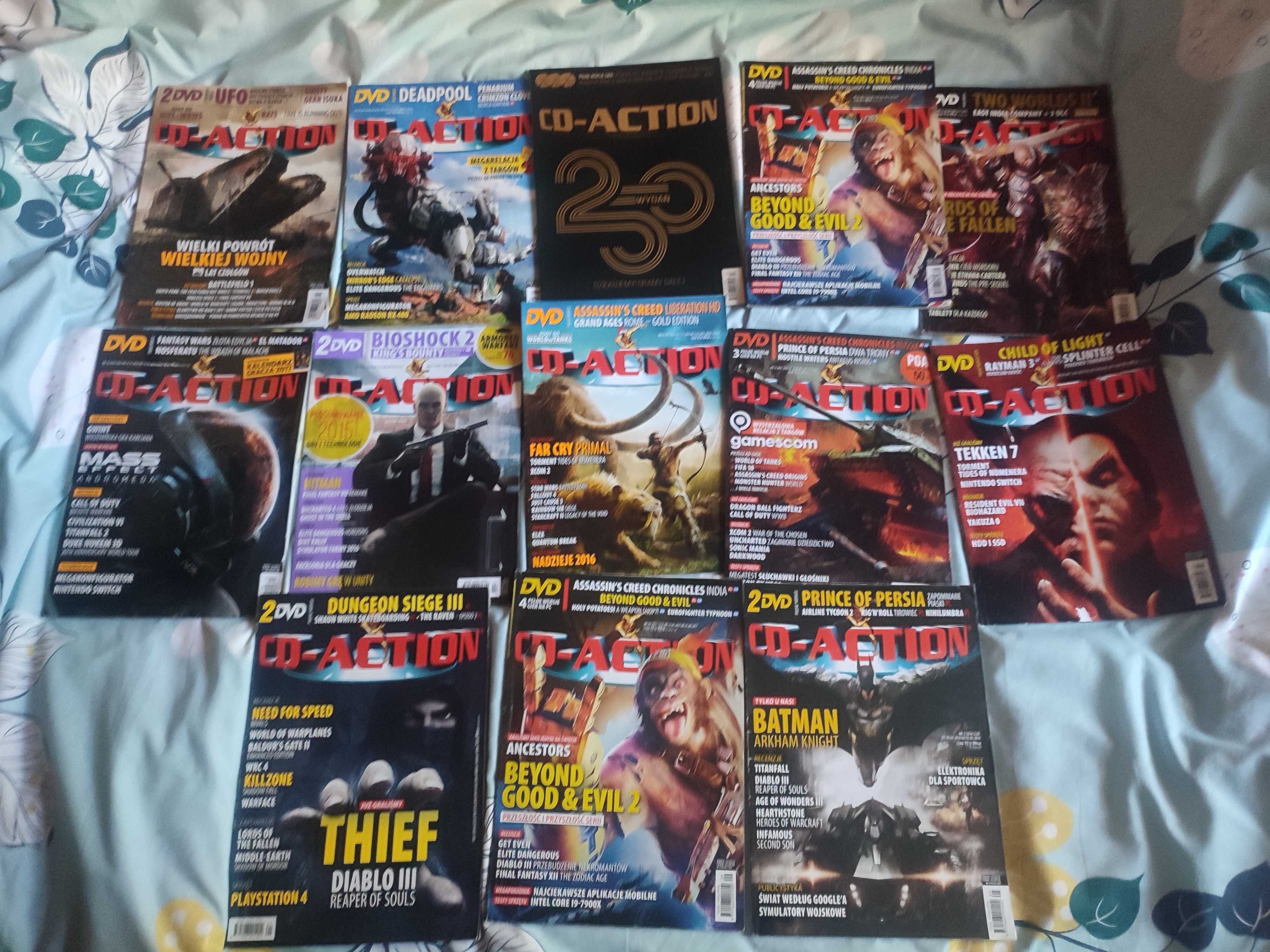 Zestaw magazynu CD-Action 73 numery