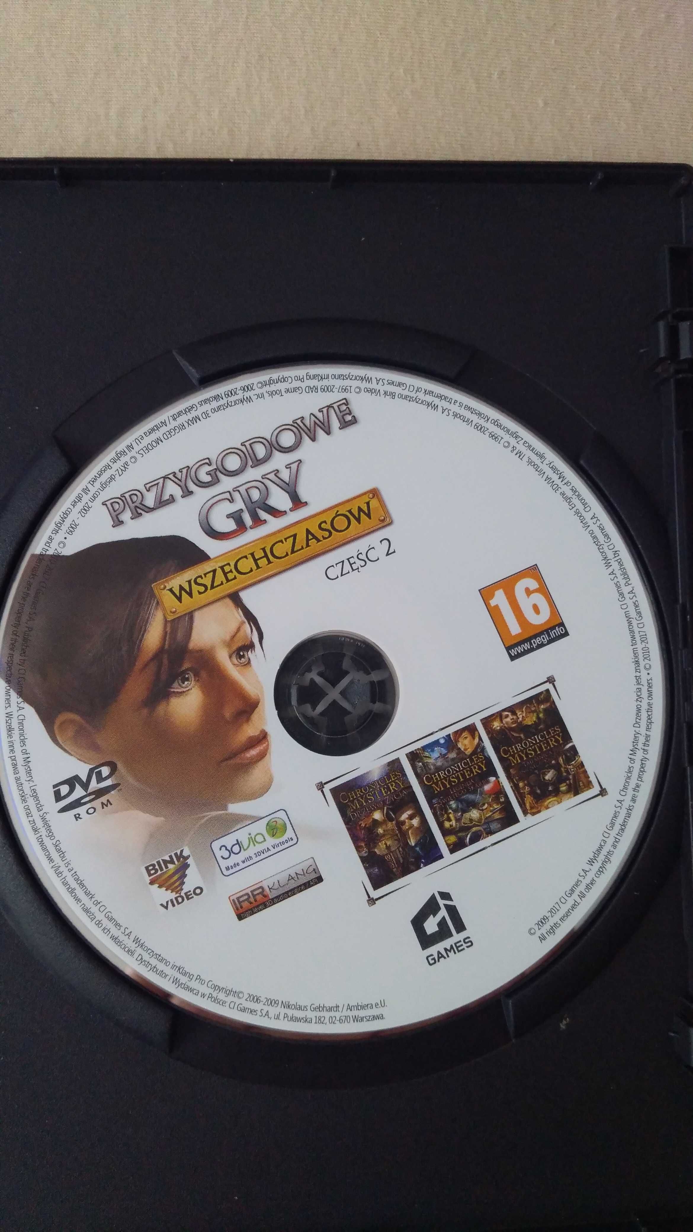 Chronicles Mystery - 3 przygodowe gry na CD wer.PL