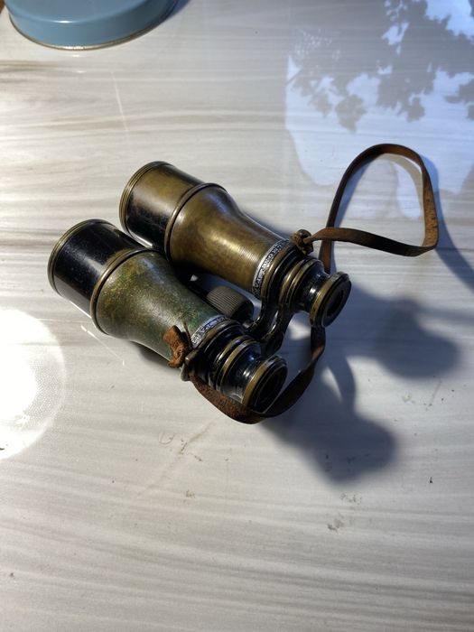 Lornetka zabytkowa wojskowa Colmot Paris