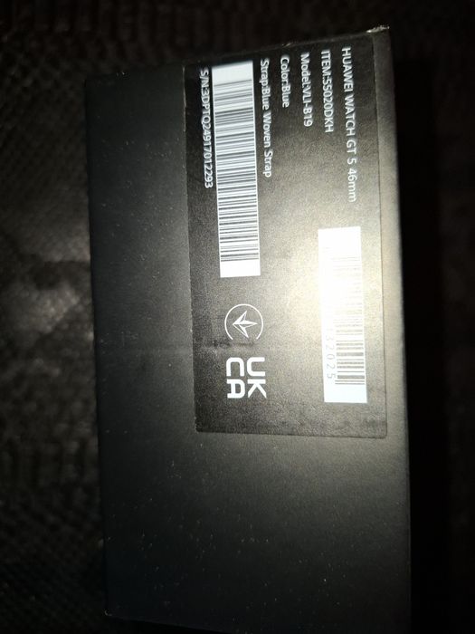 Smartwatch Huawei Watch GT5 46mm niebieski gwarancja + pasek i szkiełk