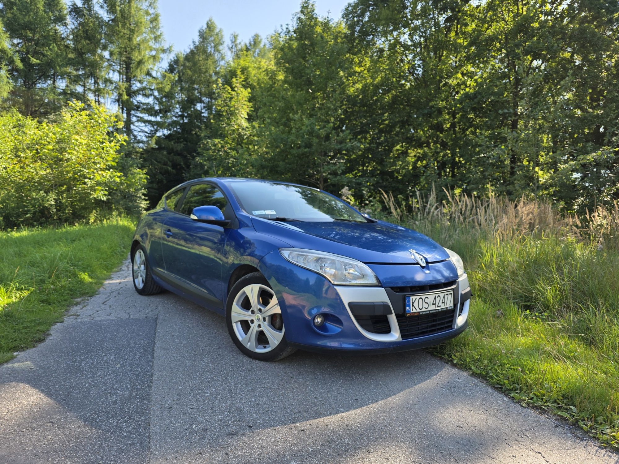 Renault megane 3 coupe 1.5 dci 2009r klima navi alu17
