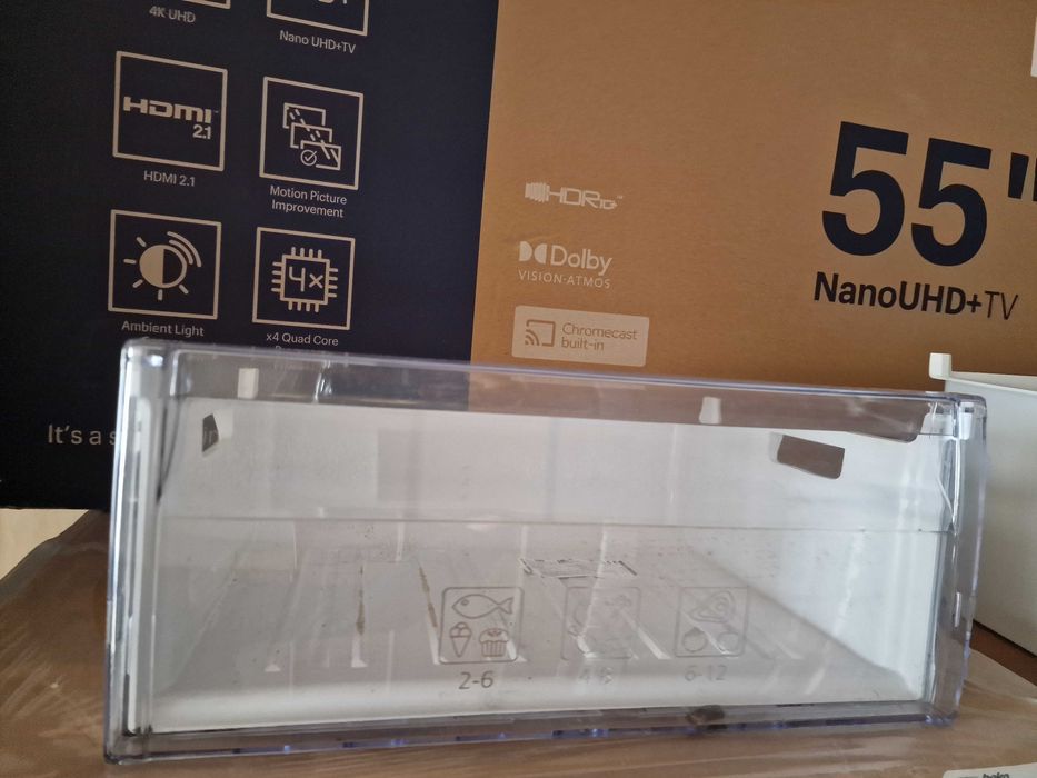 Portas e prateleira de congelador vertical beko