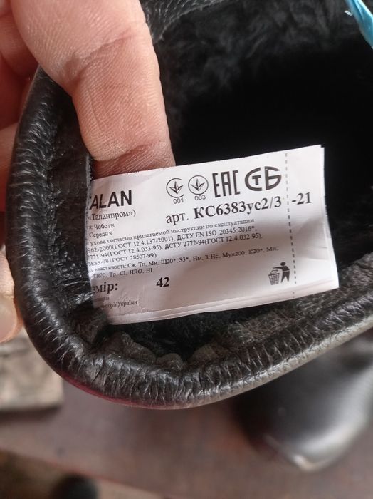 Чоботи чоловічі зимові Talan