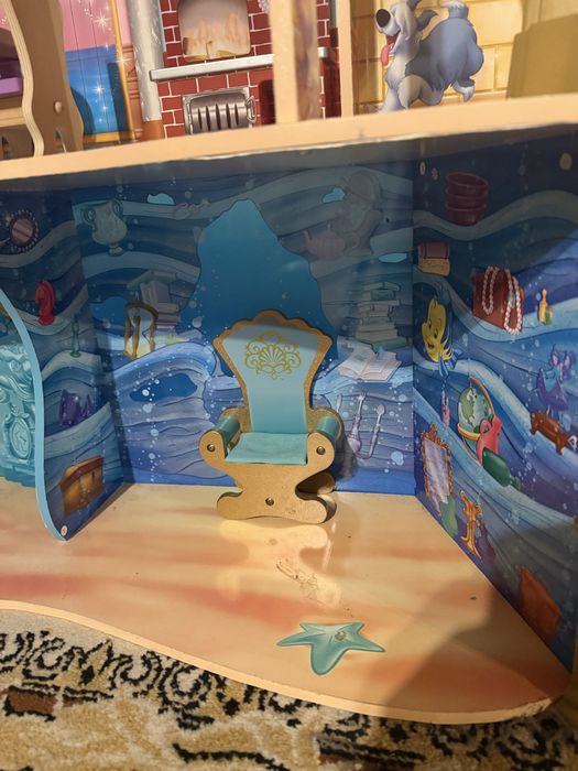Pałac Arielki disney domek dla lalek