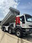 Renault kerax 520 dxi 8x4  hydroburta kipper meiller wywrotka