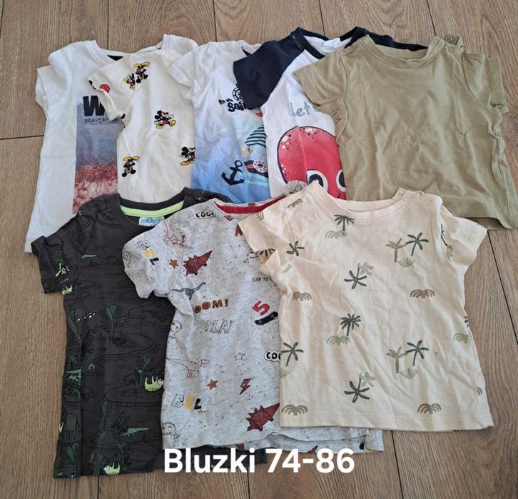 Ubranka dziecięce chłopięce 68-86