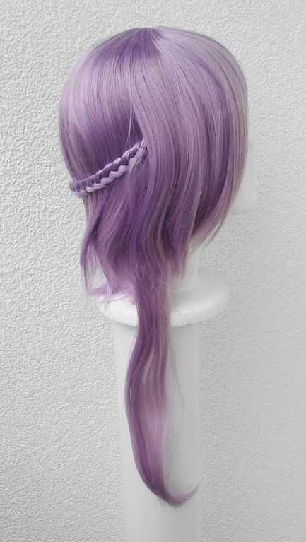Shinoa Owari no Seraph of the end fioletowa peruka z warkoczem cosplay