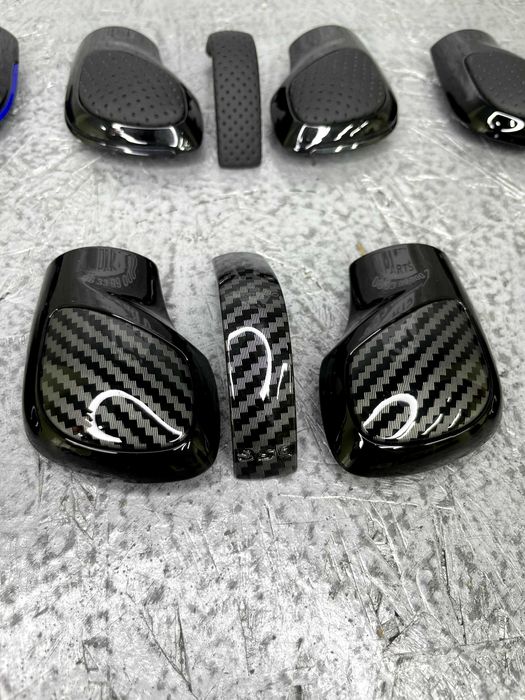 Накладки на селектор DSG Aisin Volkswagen CARBON PIANO BLACK АНТИХРОМ